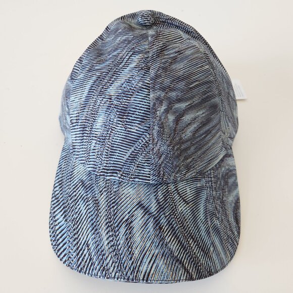 NWT LULULEMON DWMM Green Multi LTWT Adjustable Closure Women's F&F Run Hat OS - Picture 2 of 9